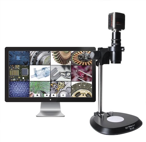 MacroZoom High Definition Digital Microscope – 22" LCD Monitor – Lab Base